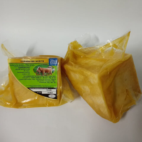 Queso Curado en Aceite de Oliva